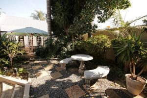 The beautiful gardens of The Oxford Lodge The beautiful gardens of The Oxford Lodge