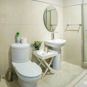 single room bathroom